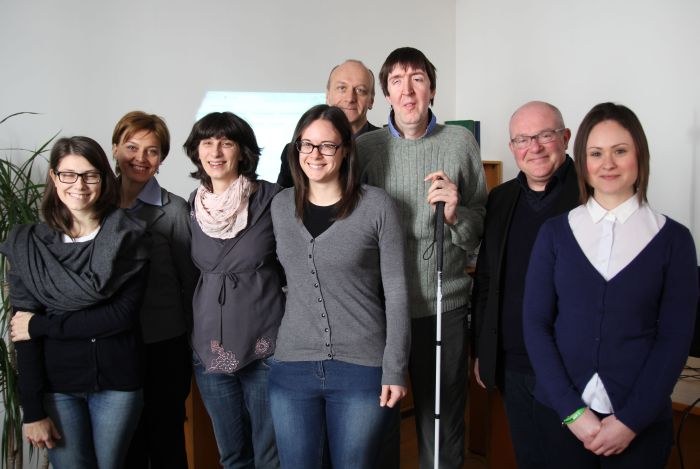 Giulia Variano, Michela Bonan, Simona Rodaro, Giulia Cargnello, Mauro Volponi, Lorenzo Biffi, Gianpiero Bruno, Elena Fortunato (tirocinante)