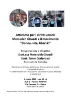 Attivismo per i diritti umani:  Mersedeh Ghaedi e il movimento "Donna, vita, libertà!"