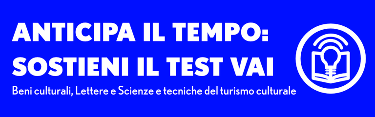 ANTICIPA IL TEMPO: SOSTIENI IL TEST VAI